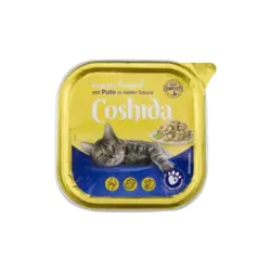 خوراک کاسه ای گربه کوشیدا مدل بوقلمون وزن 100 گرم