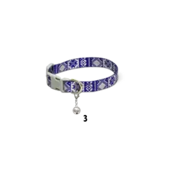 قلاده گردنی سگ مدل پترن بدون لید نیناپت سایز 2