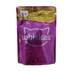 پوچ گربه ویسکاس مدل مرغ وزن 85 گرم