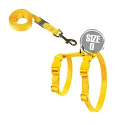 قلاده کتفی سگ و گربه مدل ساده همراه با لید نیناپت سایز صفر