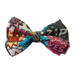 قلاده و پاپیون سگ مدل طرح دار نیناپت سایز کوچک