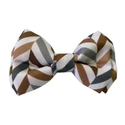 قلاده و پاپیون سگ مدل طرح دار نیناپت سایز کوچک