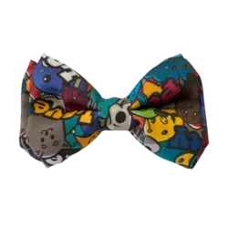 قلاده و پاپیون سگ مدل طرح دار نیناپت سایز کوچک