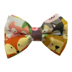 قلاده و پاپیون سگ مدل طرح دار نیناپت سایز کوچک