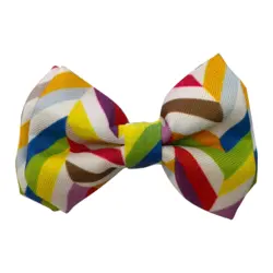 قلاده و پاپیون سگ مدل طرح دار نیناپت سایز کوچک