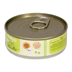 کنسرو غذای بچه گربه مدل آلوورا و مرغ شایر وزن 90 گرم