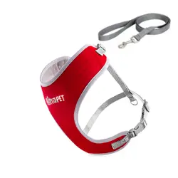 قلاده کتفی پددار سگ و گربه نیناپت همراه با لید سایز 3