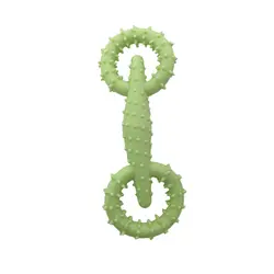 اسباب بازی دندانی سگ مدل دو حلقه ای