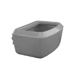 ظرف آب و غذای داخل باکس حمل حیوانات مدل سیمبا هپی پت