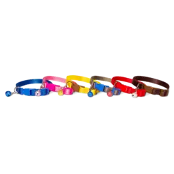 قلاده گردنی سگ و گربه تسمه ای بدون لید سایز ۰ نیناپت