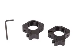 پایه دوربین تفنگ رینگ ۲۵ ریل ۱۱ کوتاه