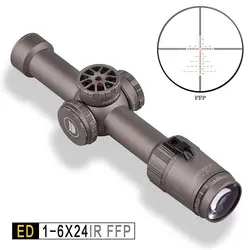 دوربین تفنگ دیسکاوری ED-AR 1-6X24 IR FFP