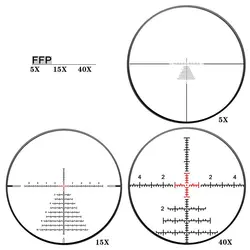 دوربین تفنگ دیسکاوری ED-ELR 5-40X56 SFIR FFP