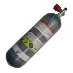 کپسول 6.8 لیتری کامپوزیت السیف شیر مانومتر دار