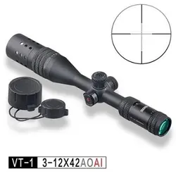 دوربین تفنگ دیسکاوری VT1 PRO 3-12X42 AOAL