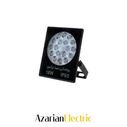 پروژکتور فلت 18 وات صبا ترانس FLAT POWER LED