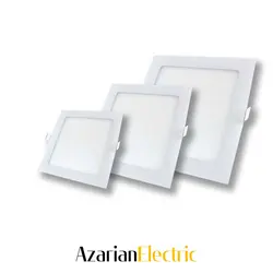 چراغ پنل توکار مربع یکتا افروز SMD