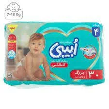 پوشک او بیبی سایز 4 بسته 30 عددی