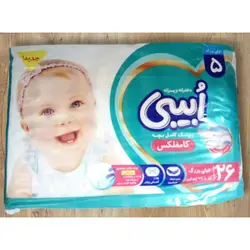 پوشک کامل اُبیبی سایز 5 بسته 26 عددی