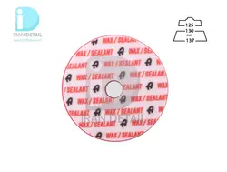 پد واکس بسیار نرم قرمز 130 میلی متری آدامز مدل Adams Red Foam Wax & Sealant Pad 130mm