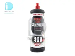 پوليش زبر منزرنا 1 لیتری با فرمول بهبود يافته مدل Menzerna Heavy Cut Compound 400 Improved Formula