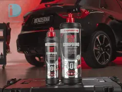 پوليش زبر منزرنا 1 لیتری با فرمول بهبود يافته مدل Menzerna Heavy Cut Compound 400 Improved Formula