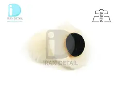 کیت دو عددی وول پد (پد پوست بره) 50 میلی متری سورین بو مدل Surainbow Detail Polisher Wool Pad 2inches t018