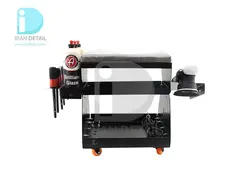 صندلی چرخدار حرفه ای چند کاره دیتیلینگ مشکی مدل Rolling Detaling Seat Multi Function