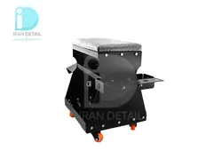 صندلی چرخدار حرفه ای چند کاره دیتیلینگ مشکی مدل Rolling Detaling Seat Multi Function