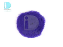 وول پد (پوست بره) زبر اوربیتال 125 میلی متری مو بلند سورین بو مدل Surainbow Abrasive Wool Pad 5 inches Purple t610