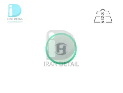 پد پوليش زبر دوكاره 50 ميلی متر سبز هامبر مدل Humber Dual Action Coarse Green Cutting Foam Pad 2 inch