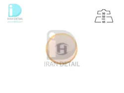 پد پوليش متوسط دوكاره 50 ميلی متر نارنجی هامبر مدل Humber Dual Action Medium Orange Polishing Foam Pad 2 inch