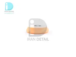 پد پوليش متوسط دوكاره 50 ميلی متر نارنجی هامبر مدل Humber Dual Action Medium Orange Polishing Foam Pad 2 inch