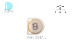 پد پوليش متوسط دوكاره 30 ميلی متر نارنجی هامبر مدل Humber Dual Action Medium Orange Polishing Foam Pad 1 inch