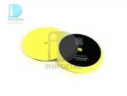 پد پولیش متوسط دوکاره زرد 125 میلی متری سورین بو مدل Surainbow DA Medium Cut Polishing Pad 5inches Yellow t6002b