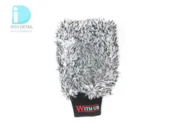 دستکش شستشوی بدنه خودرو ویت آس مدل WithUs Delux Wash Mitt
