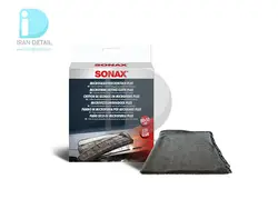 حوله مایکروفایبر آبگیری 80*50 سوناکس مدل Sonax Microfiber Drying Cloth Plus 460GSM