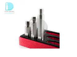 كیت سه عددی میله تبدیل (شفت) دستگاه پولیش روتاری اس جی سی بی مدل SGCB Polisher Extension Rod SGGD057