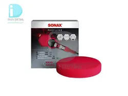 اسفنج پولیش زبر قرمز 160 میلی متری سوناکس مدل Sonax Polishing Sponge Red Hard 160mm