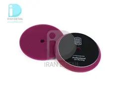 پد پولیش زبر دوکاره زرشکی 125 میلی متری سورین بو مدل Surainbow DA Heavy Cut Polishing Pad 5inches Wine t6001a