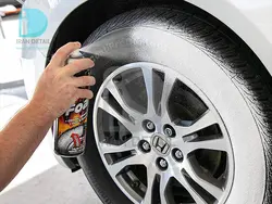 اسپری فوم واکس لاستیک براق هات شاین مگوایرز مدل Meguiars Hot Shine Tire Foam G13919