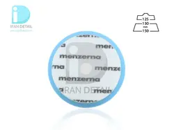 پد واکس بسیار نرم آبی 130 میلی متری منزرنا مدل Menzerna Wax Foam Pad 130mm