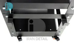 میز ترولی سه طبقه مشکی مخصوص مراکز دیتیلینگ مدل 2074 Detailing Trolley