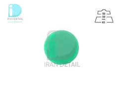 پد پولیش متوسط سبز 50 میلی متری مدل Medium Polishing Pad Green 2 inches