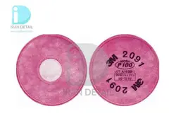 فیلتر پدی ماسک تری ام مدل 3M Particulate Filter 2091