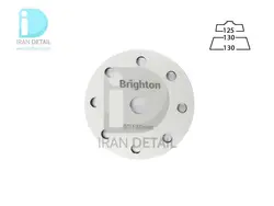 واسط صفحه پلیت و پد پولیش و سنباده 125 میلی متری مدل Soft Velcro Interface 5 inch