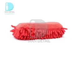 اسفنج شستشو مایکروفایبر قرمز مخصوص شستشو خودرو هامبر مدل Humber Microfiber Red Sponge