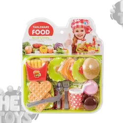 ست همبرگر مدل 8802-4