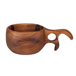 لیوان چوبی مدل عصا