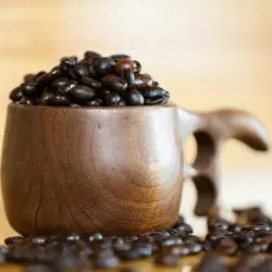 لیوان چوبی مدل عصا